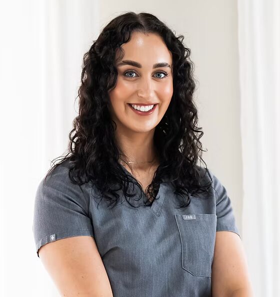 Kelly Smith, Registered Dental Hygienist and founder of Kurly's Pearlies independent dental hygiene clinic in Georgetown, Ontario